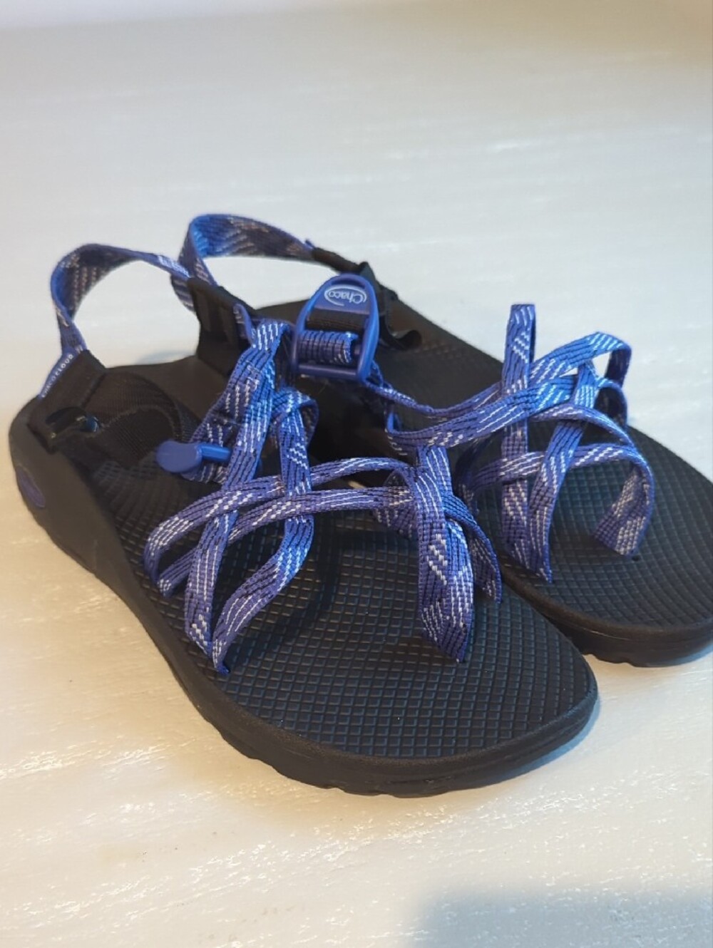 Chaco Womens Z/Cloud X2 Sandals - Overhaul Blue size 10 image 7